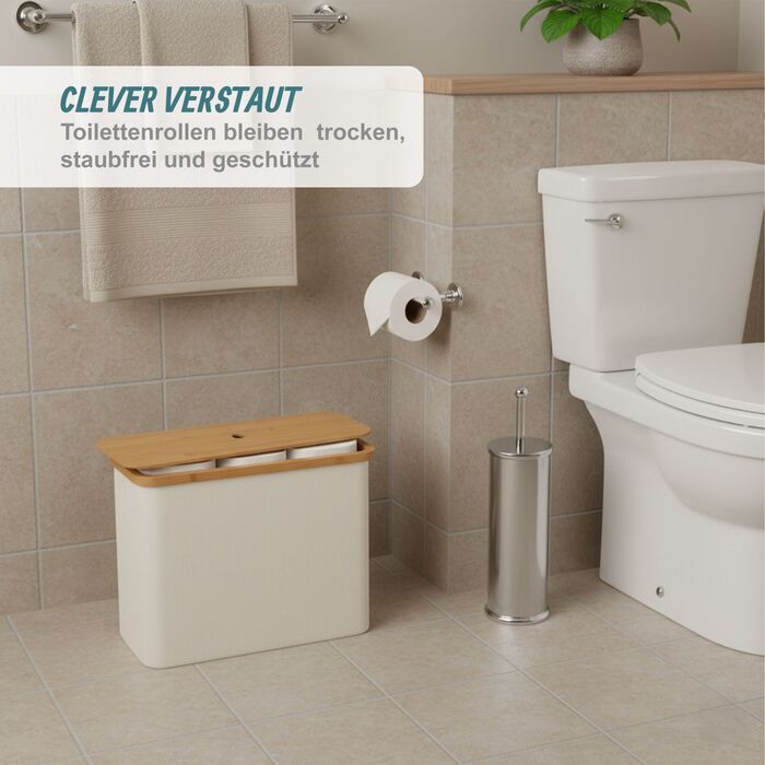 Тримач для туалетного паперу Relaxdays на 12 рулонів