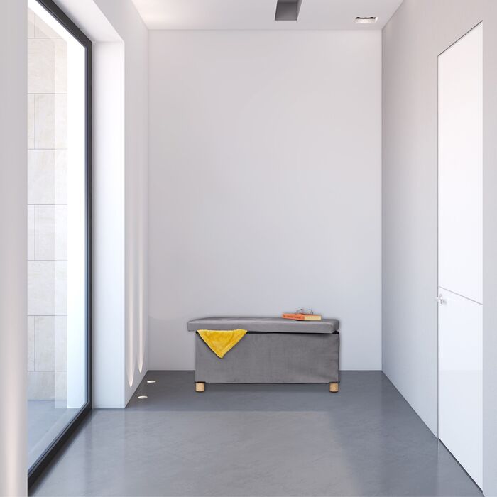 Лавка Relaxdays з оксамитовим покриттям та дерев'яними ніжками