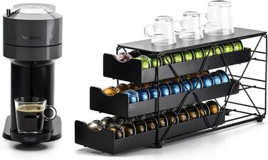 Організатор для капсул Nespresso Vertuo Line від Bagoo - 3 яруси