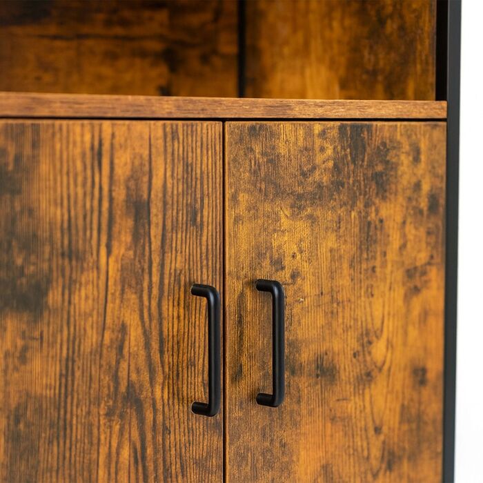 Шафа Relaxdays металева, 124x60x35 см