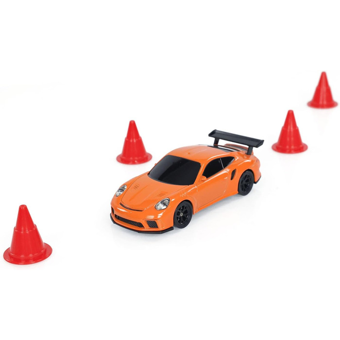 Радіокерований дрифт-кар 1/43, 4WD, з підсвіткою, готовий до гонок, помаранчевий