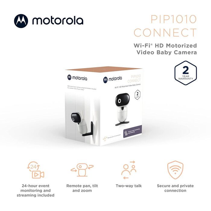 Відеоняня Motorola Nursery PIP1610 HD WiFi з 5