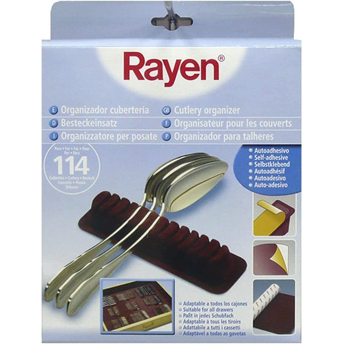 Вставка для столових приборів Rayen R6314.50 на 114 деталей