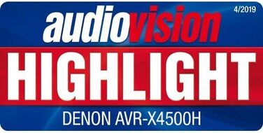 Канальний AV підсилювач Denon AVC-X4700H, 8K, Alexa, Dolby Atmos, HEOS, AirPlay 2, срібло, 9.2-