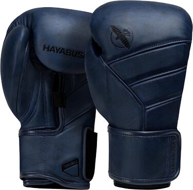 Боксерські рукавички Hayabusa T3 LX зі шкіри індиго вагою 12 унцій