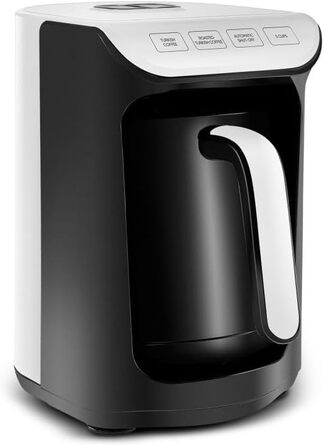 Кавомашина KARACA Hatır для приготування турецького кави з функцією обсмажування, 535W, 5 чашок, автоматичне нагрівання, антрацит