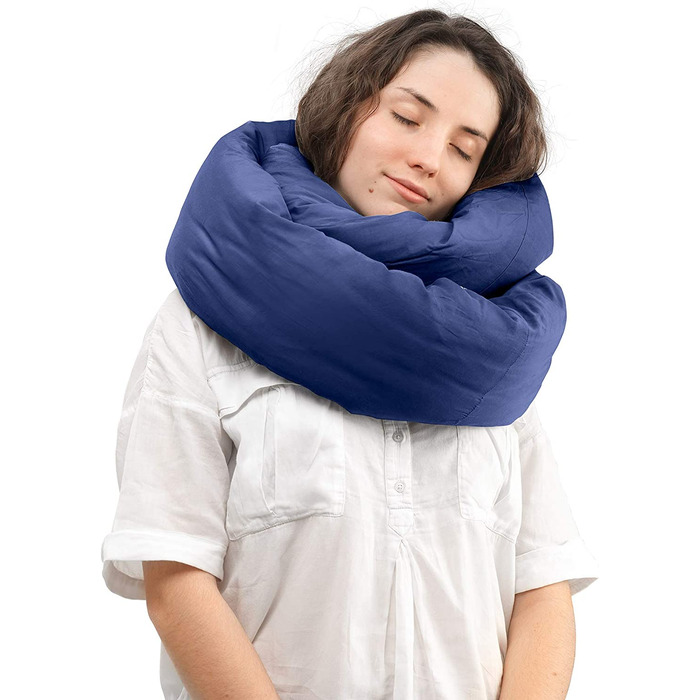 Подушка дорожня для шиї Huzi Infinity Pillow