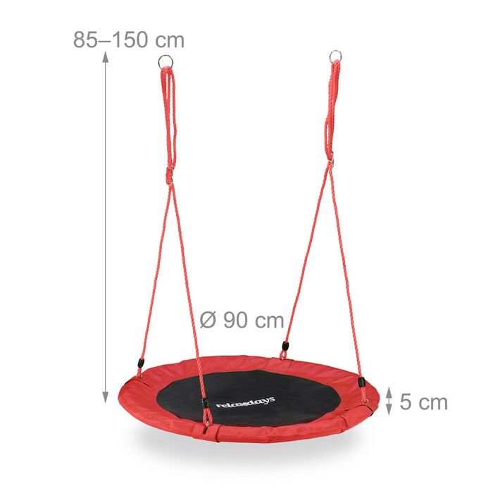 Гніздова гойдалка Relaxdays 90 см