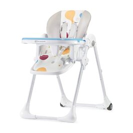 Дитячий стільчик Kinderkraft Yummy – багатофункціональний, для малюків від народження, PU-матеріал, легко миється
