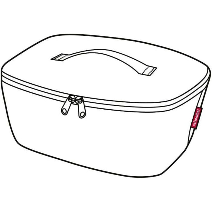 Сумка-холодильник Reisenthel M Pocket Black з переробленого PET: ідеальна для обіду, чорний колір