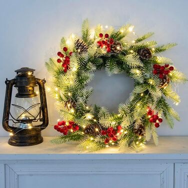 LED гірлянда RESNICE 30м, 300 LED, водонепроникна, з пультом, для дому та саду