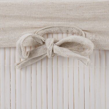 Набір з 4 кошиків для зберігання Relaxdays з бамбука