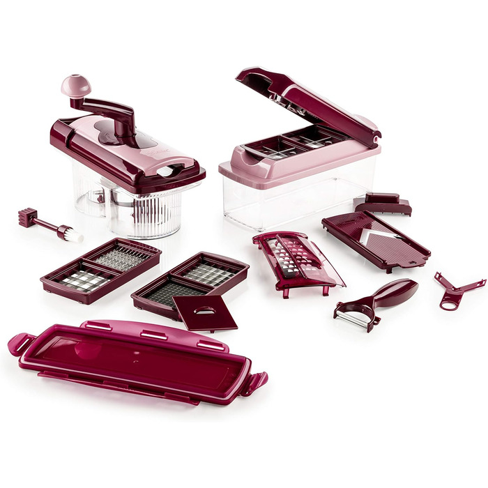 Набір для нарізки овочів Genius Nicer Dicer Fusion Smart Julietti Mint Green, 16 частин