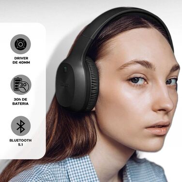 Гарнітура Edifier W600BT - Сертифікат Hi-Res Audio (чорний)