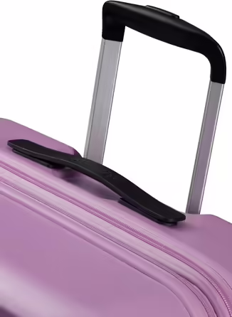 Валіза American Tourister Astrobeam Spinner L, розсувна, 77 см, 97/110 л, фіолетова (Pastel Lavender), для подорожей