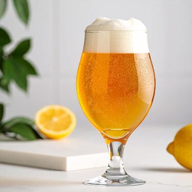 Набір келихів для пива Glasmark KROSNO 1992 Biertulpen 6 шт, 500 мл - для Pils, Stout, коктейлів, придатні для мийки в посудомийній машині