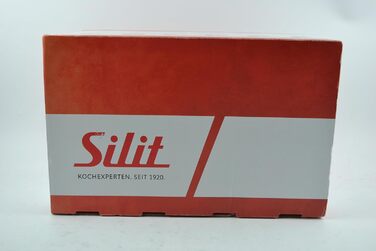 Скороварка Silit Sicomatic t-plus 4.5л, 22 см, Silargan, індукційна, 3 рівні, одноважільний регулятор, чорний