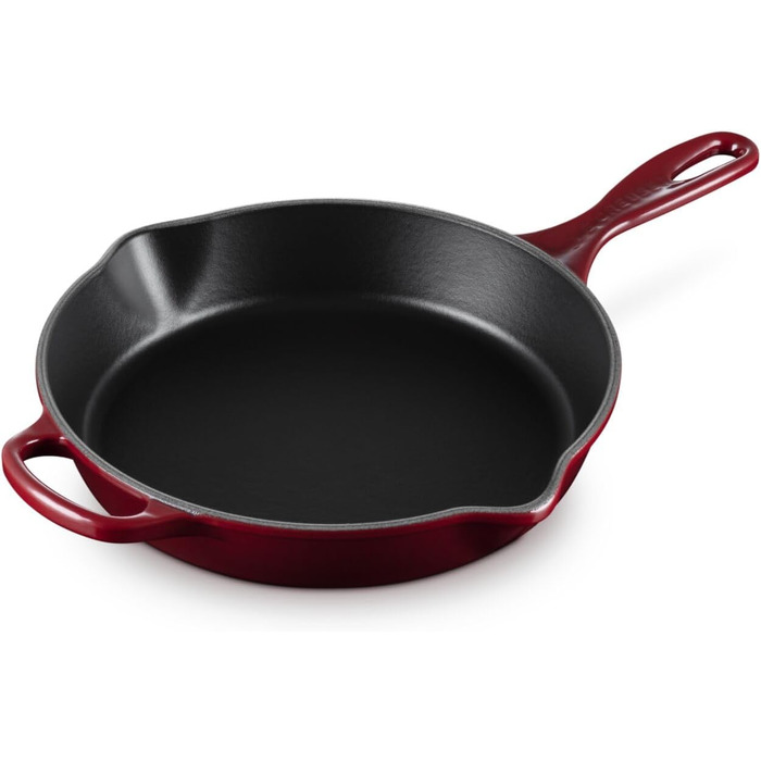 Сковорода Le Creuset Signature з чавуну, 26 см, 2 л, колір Garnet (Рубін)