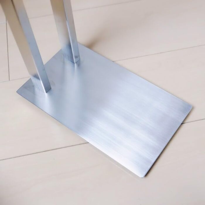 Підставка для рушників ZACK 'LINEA', нержавіюча сталь, матова, 80.0 x 15.0 x 38.5 см