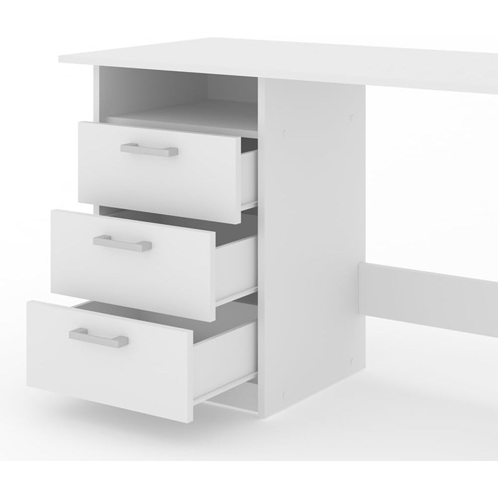 Письмовий стіл Vicco Meiko, білий, 120 x 50 см