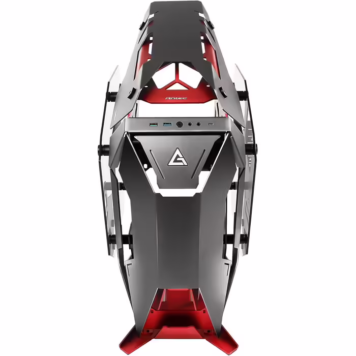 Ігровий корпус Antec Torque Midi-Tower чорний/червоний, алюмінієвий, підтримка ATX/EATX/ITX/Micro ATX
