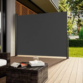 Бічний тент Nosara Anthracite 180х300см розсувний