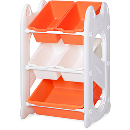 Стелаж Mealux Coral Mini Orange (арт. KD-E021 Orange)