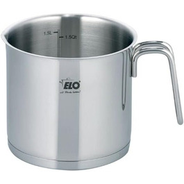 Каструля ELO Citrin без кришки 14 см з нержавіючої сталі з літражем, для індукційних плит