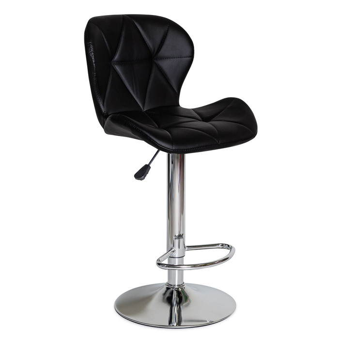 Кресло Hommex Martini Black (арт. H-445 Black/Сhrome base)