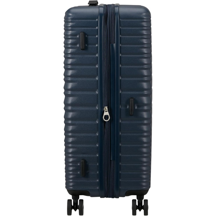 Набір валіз American Tourister Aerotech (3 шт.): ручна, середня, велика, розширювана, з TSA-замком, блакитний (Металевий Navy)