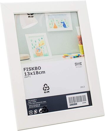 Фоторамка Ikea Fiskbo, 13x18 см, біла, 4 шт.