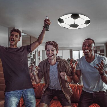 Стельовий світильник у вигляді футбольного м'яча