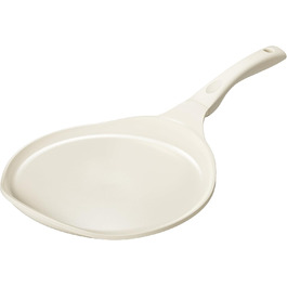 Сковорода для млинців Redchef 30 см з індукційним дном, керамічне антипригарне покриття, для млинців, омлетів, стійка до подряпин, придатна для миття в посудомийній машині, бежевого кольору