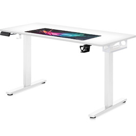 Стіл Mealux PowerDesk Duo White (арт. EVO-242 Duo W/W)