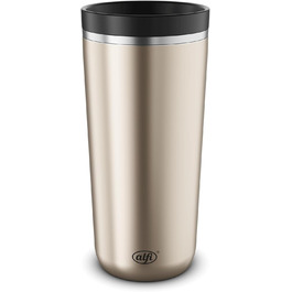 Термокружка Alfi ISO COFFEE MUG PRO, 0.38 л, нержавіюча сталь, для кави з собою, з ізоляцією, 6 годин гаряча, 12 годин холодна, без BPA, для миття в посудомийній машині (Champagne)