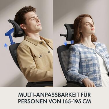 Офісний стіл FLEXISPOT Pro (Чорний Mesh): ергономічний крісло з регульованою підголівником, підлокітниками та поперековою підтримкою, функція гойдання 120° для дому, офісу та робочого кабінету