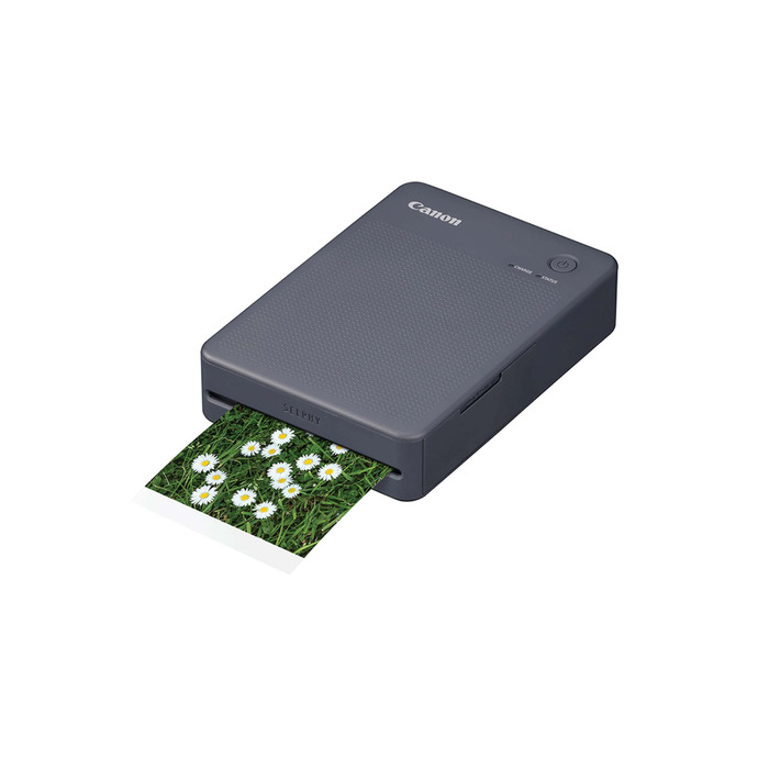Canon Selphy QX20 – Портативний принтер для фото з Wi-Fi, термосублімаційний друк, USB-C зарядка, білий (без чорнил/паперу)