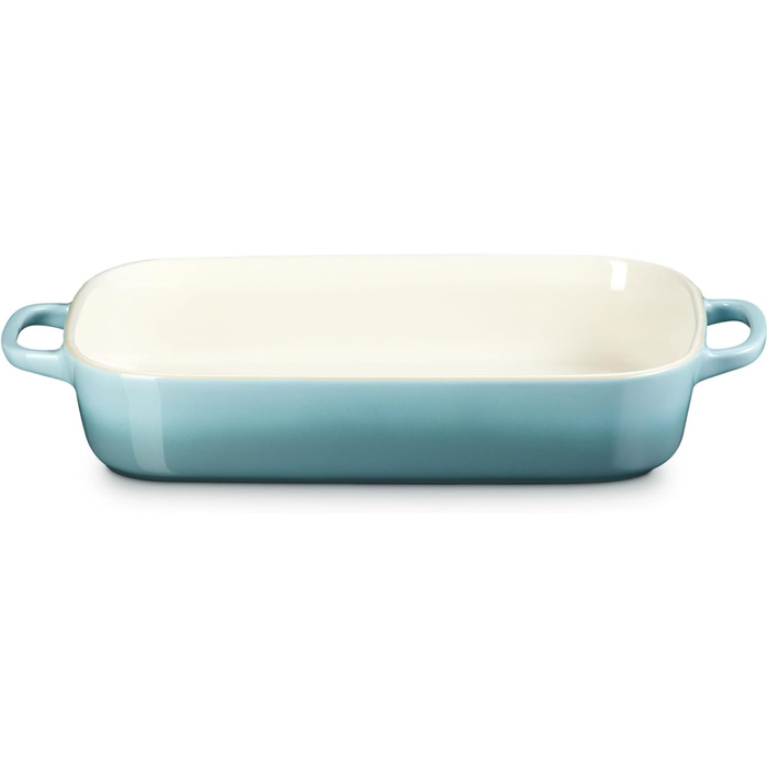 Форма для запікання Le Creuset прямокутна зі stoneware кришкою, 3 л, вишнево-червоний (Meersalz)
