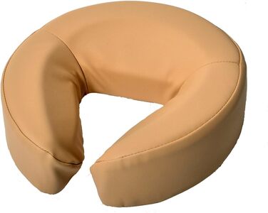 Подушка для масажного столу з екошкіри (бежева)