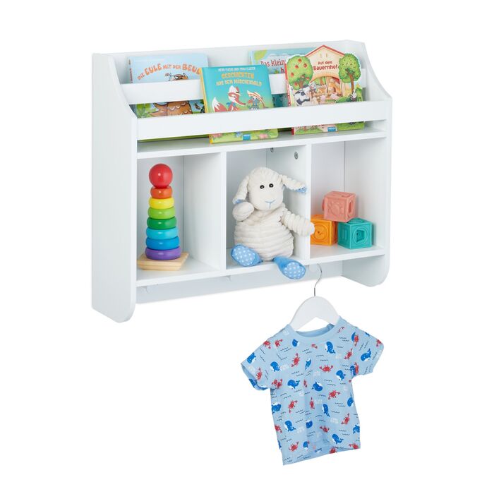 Поличкова шафа Relaxdays для дітей з 5 секціями