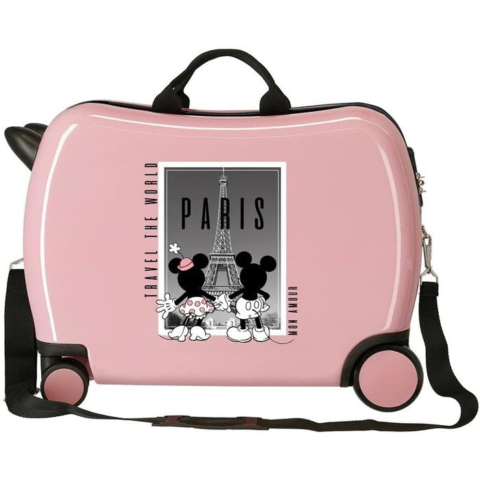 Дитяча валіза Disney Mickey Y Minnie Travel The World, One Size Paris