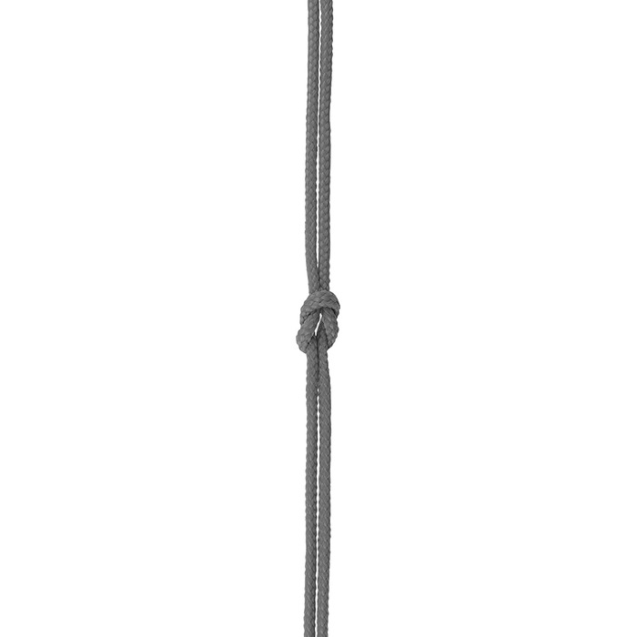 Рулон парашутного шнура Web-tex - товщина 3 мм - Довжина 100 м (сірий)