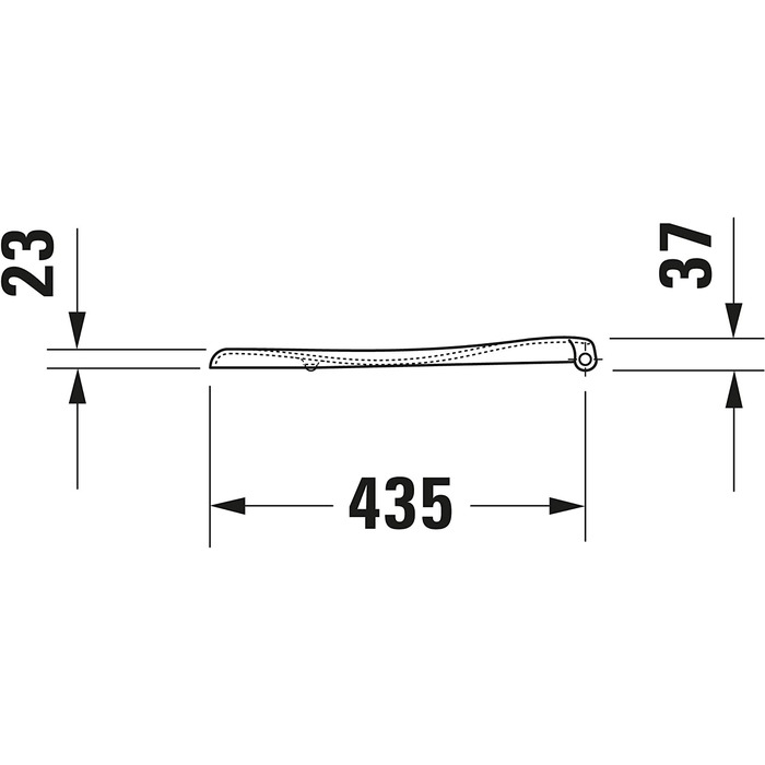 Сидіння унітазу Duravit, Кришка унітазу Кришка унітазу з термореактивного пластику, з петлями з нержавіючої сталі, білого кольору (без автоматичного опускання)