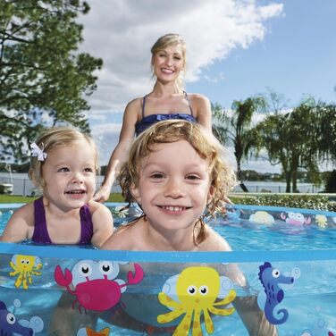 Дитячий басейн Bestway FillN Fun Sparking Sea 122x25 см
