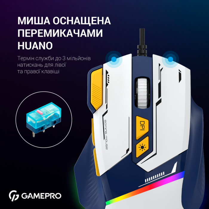 Миша GamePro GM300BL