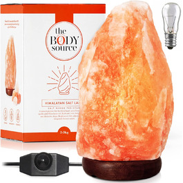 Лампа The Body Source з гімалайської солі з димером 15 Вт 2-3 кг різнокольорова