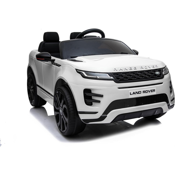 Дитячий електромобіль Range Rover Evoque 12V, ліцензійний, білий
