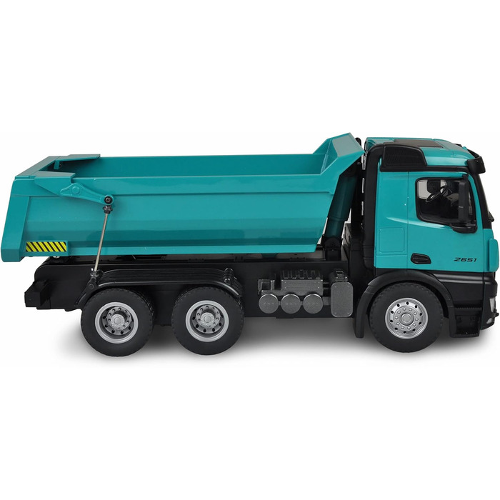 Модель автомобіля Mercedes-Benz Kipper PRO (Amewi 22533) 2.4GHz RTR, металевий кузов, бензиновий, з додатковим акумулятором