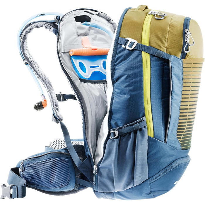 Велосипедний рюкзак deuter Unisex Trans Alpine Pro 28 (28л, одномісний, глиняно-морський)