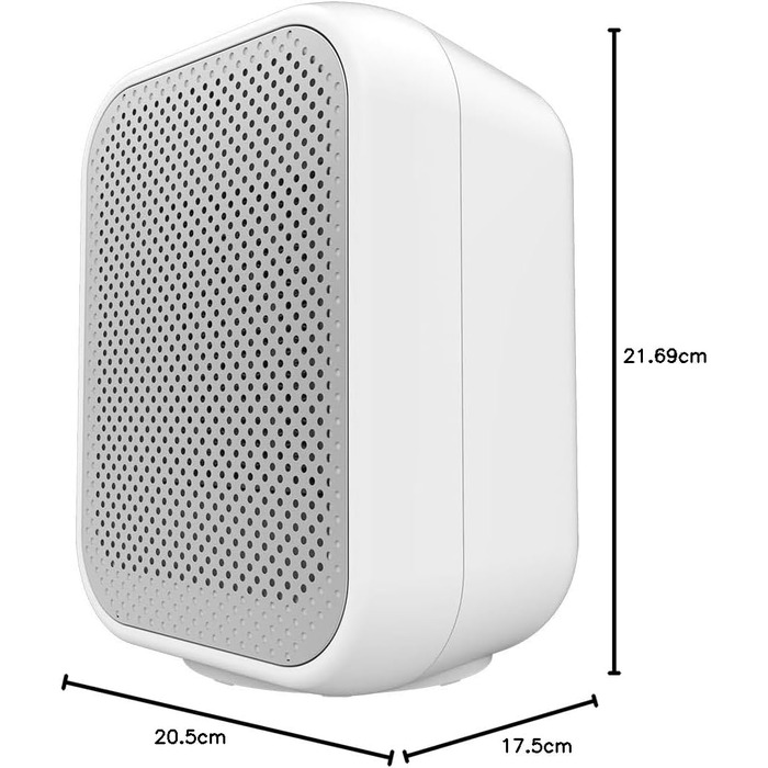 Обігрівач настільний Cecotec ReadyWarm 1500 Max Ceramic Rotate - керамічний, 1500 Вт, з регулюванням температури та 3 режимами, площа обігріву 15 м²